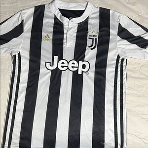 Adidas Juventus Striped Black White Jersey